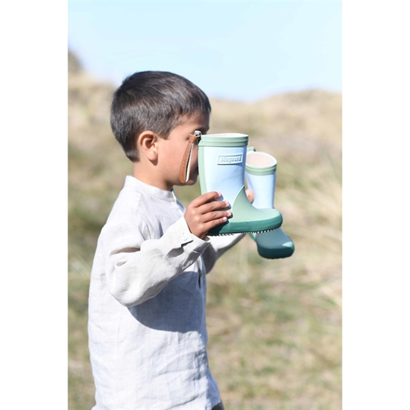 Bisgaard Rubber Boots Fashion II Misty Blue