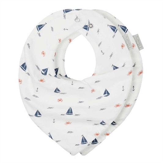 Cam Cam Copenhagen Bandana Teething Bib Sailboats