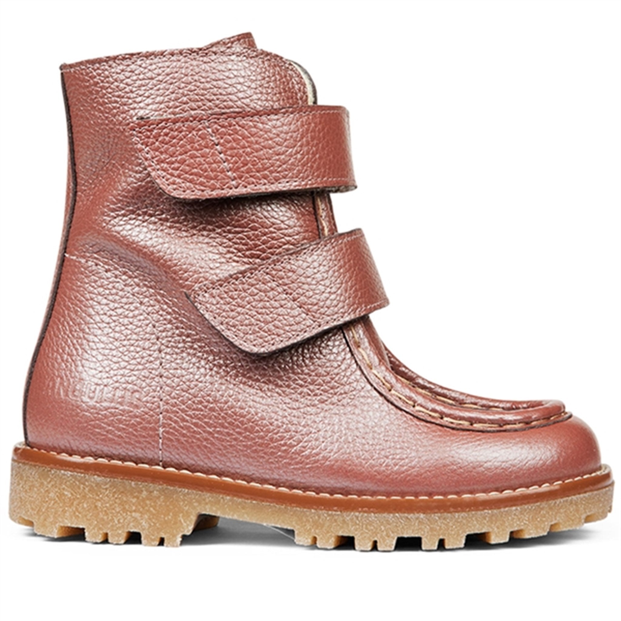 Angulus Mid-Cut Boots With Velcro Rose Shine 3