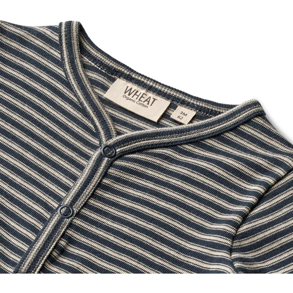 Wheat Navy Stripe Nikola Nightsuit
