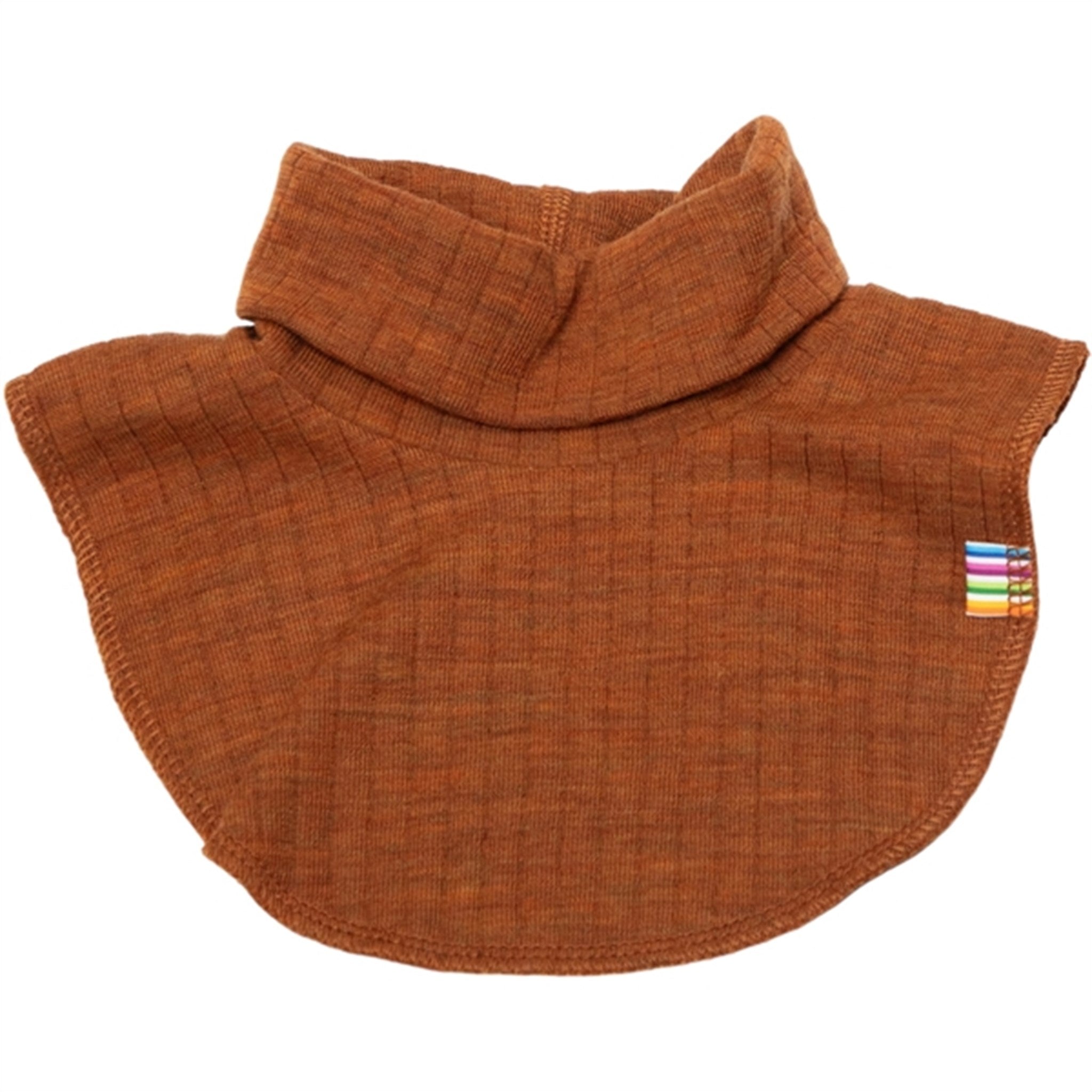 Joha Wool Orange Polo Neck Basic