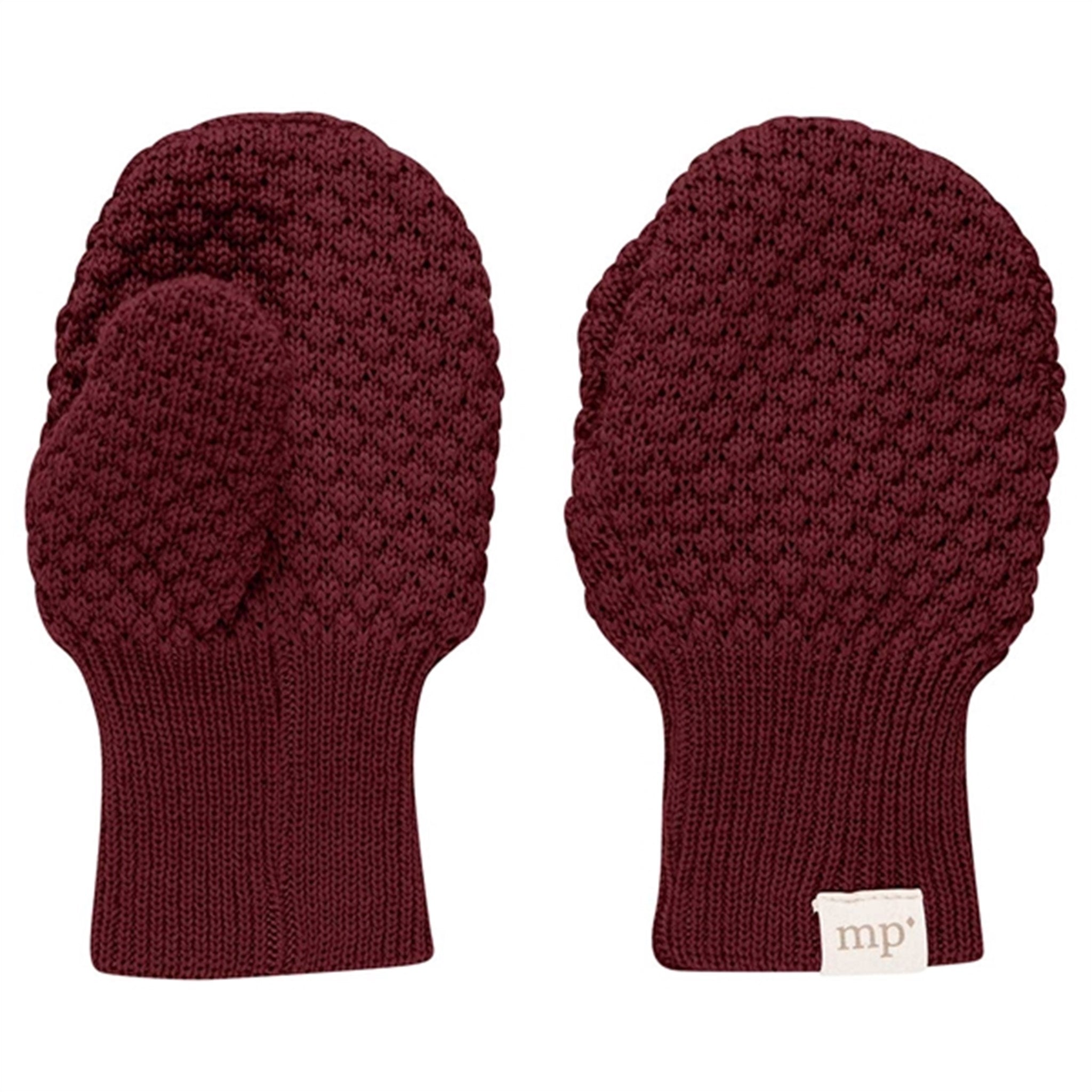 MP  Oslo Baby Mittens Wine Red 97512 1451