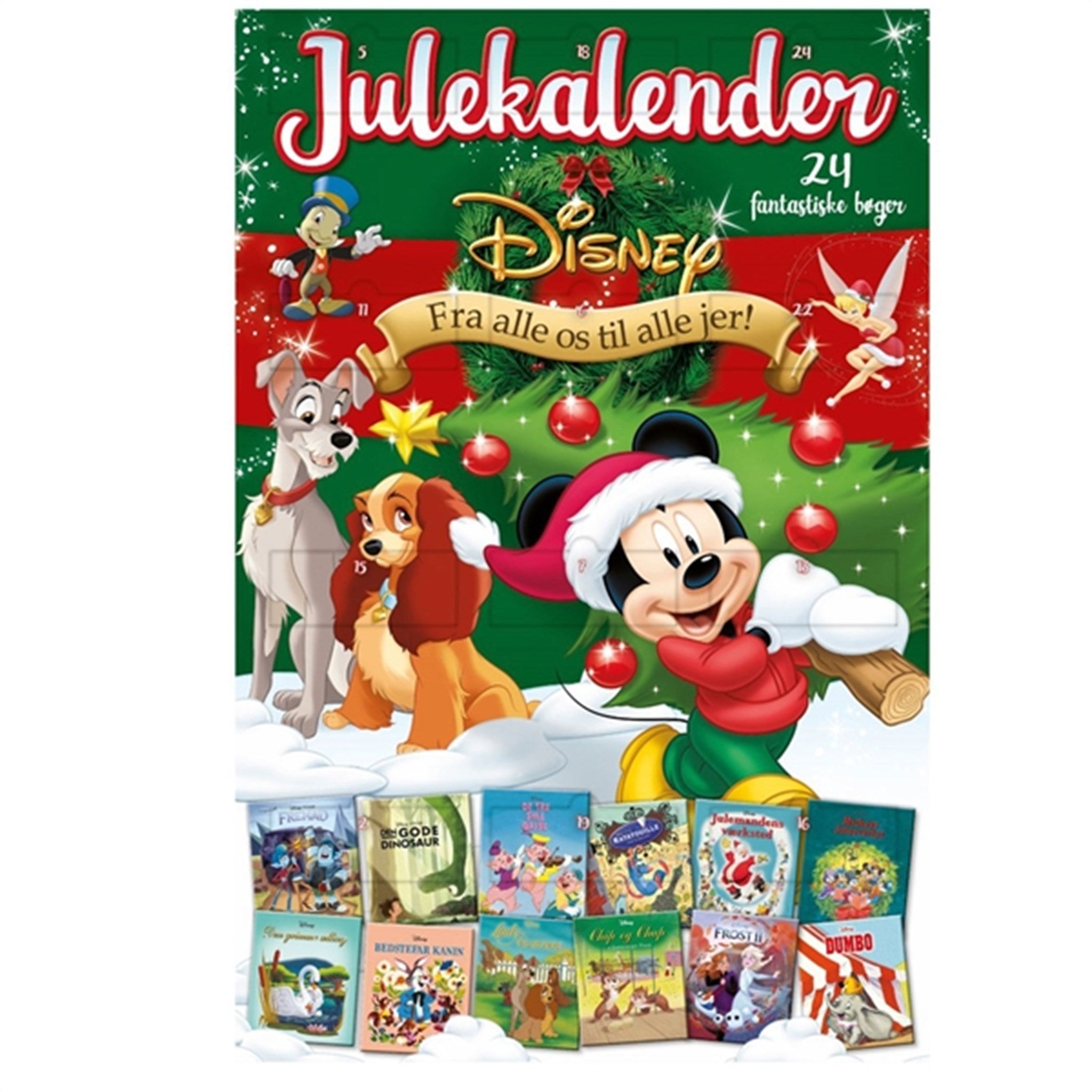 Karrusel Forlag - Disney Christmas Kalender - 24 Books