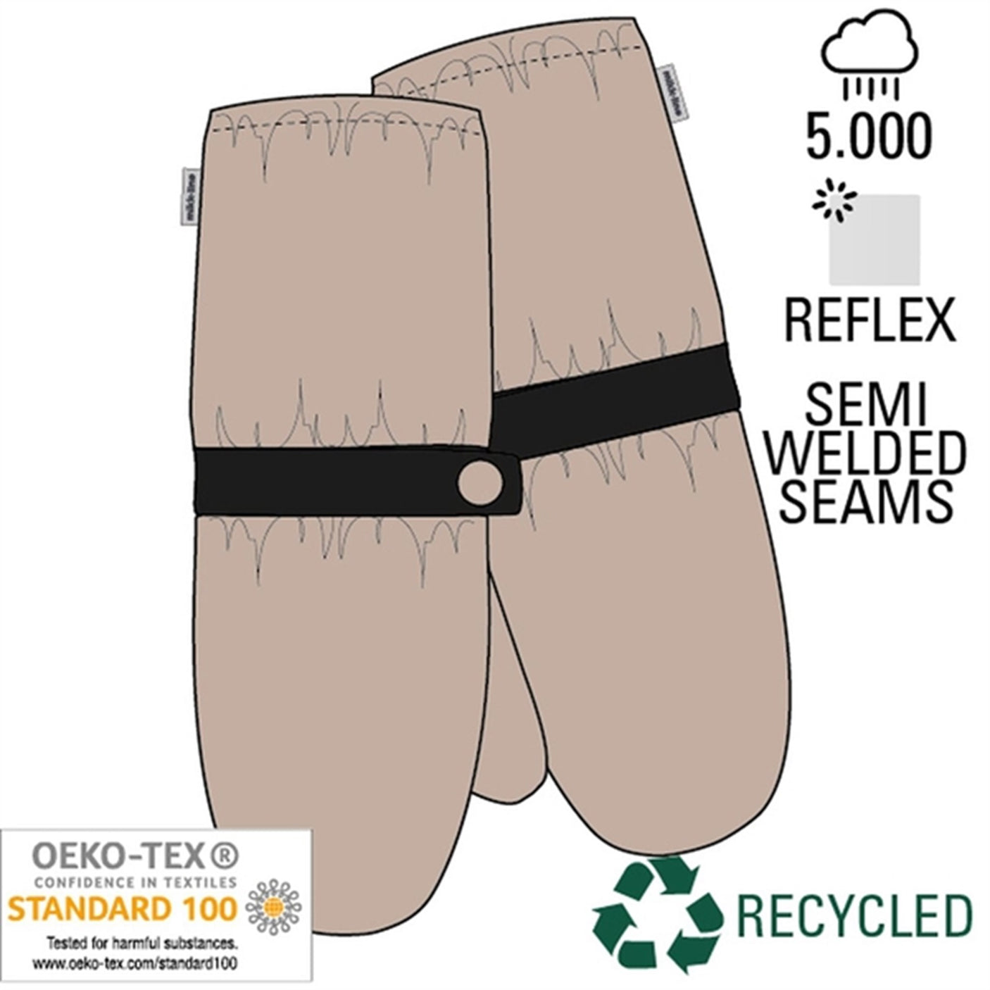 Lil'Atelier Blush Filsa 3-pack Pantyhose 2