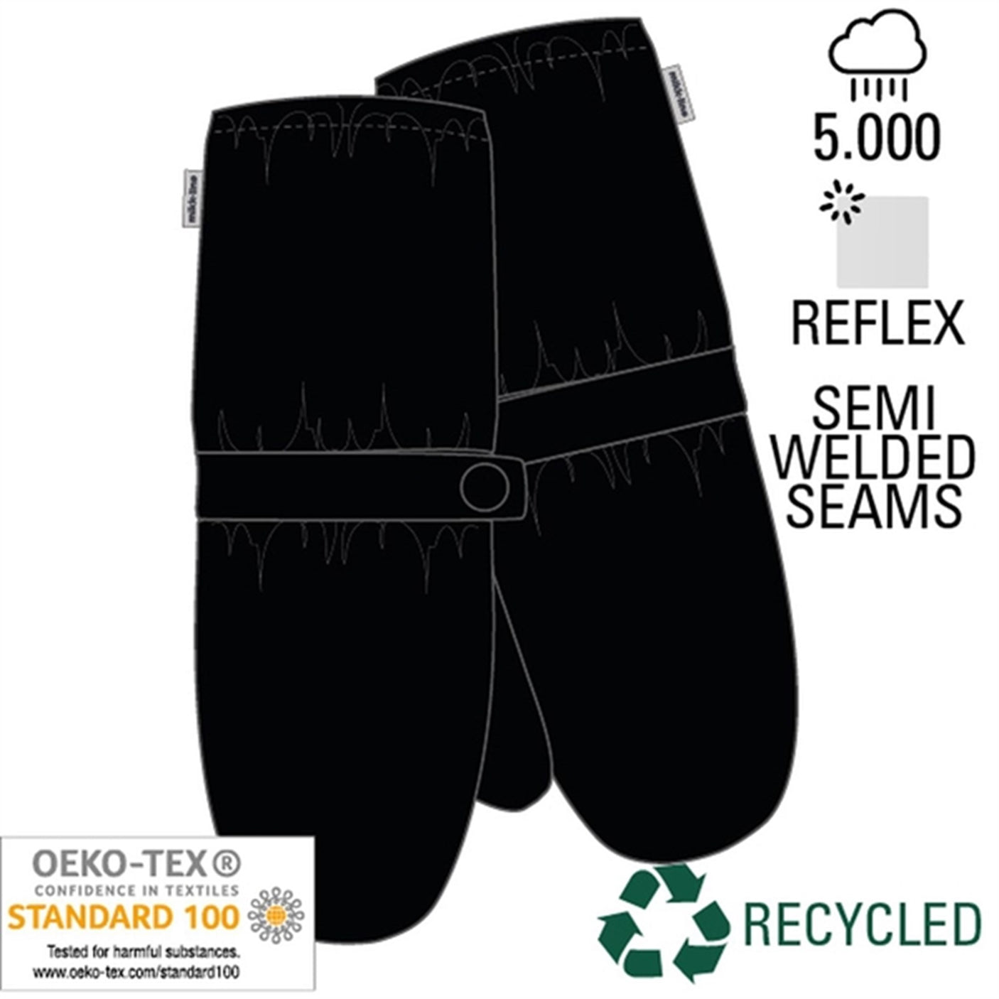 Lil'Atelier Blush Filsa 3-pack Pantyhose 2