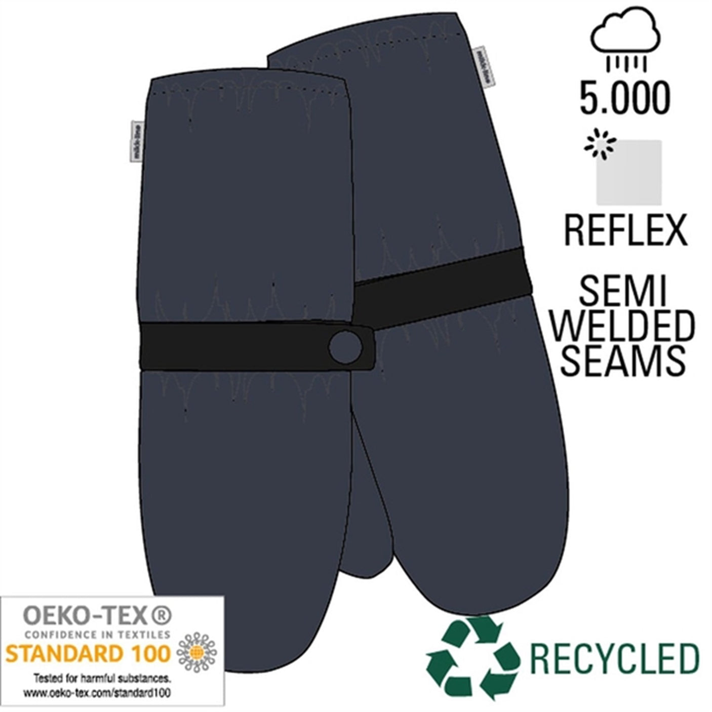 Lil'Atelier Blush Filsa 3-pack Pantyhose 2