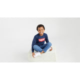 Levi's Long Sleeve Batwing T-Shirt Dress Blues