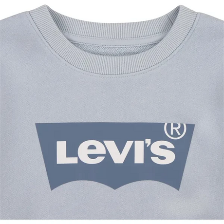 Levi's Baby French Terry Batwing Sweatshirt Niagra Mist