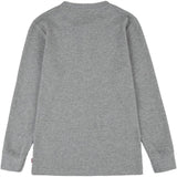 Levi's Thermal Crew Knit Blouse Grey Heather
