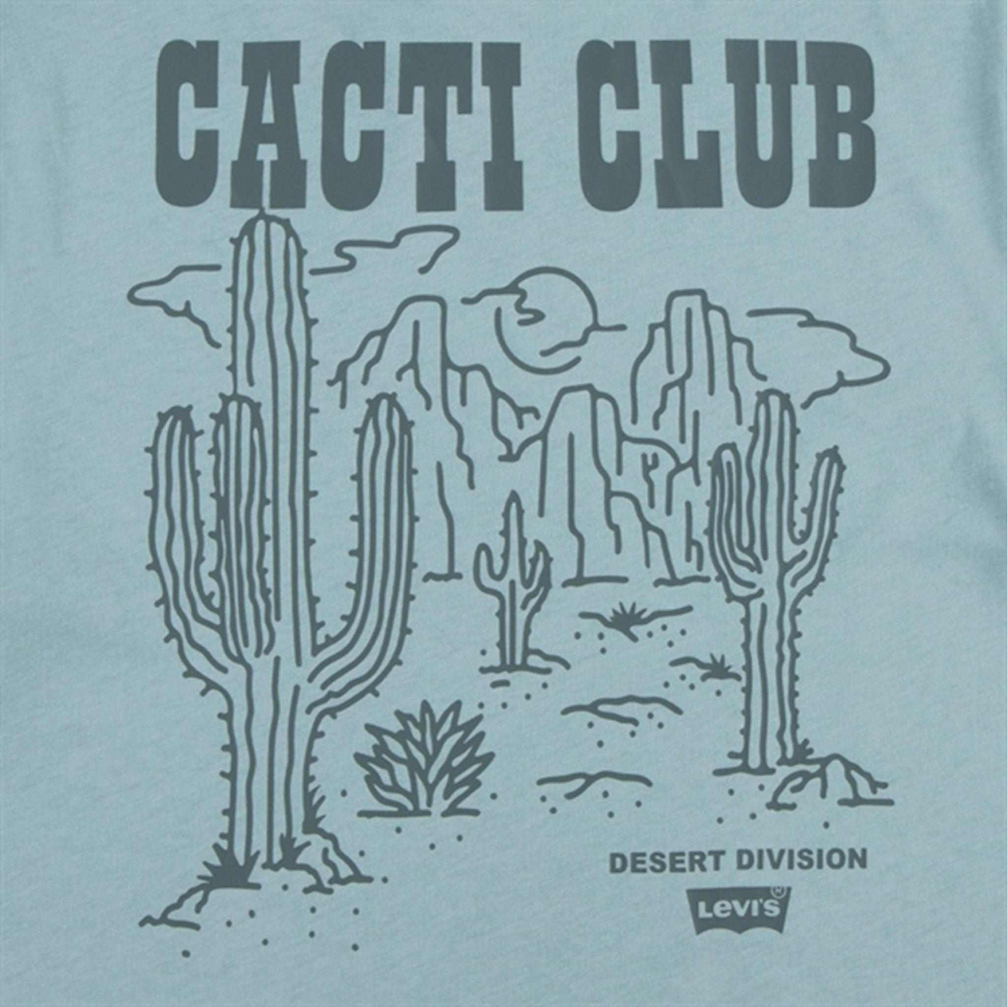 Levi's Cacti Club T-Shirt Levi's Blue Surf 2