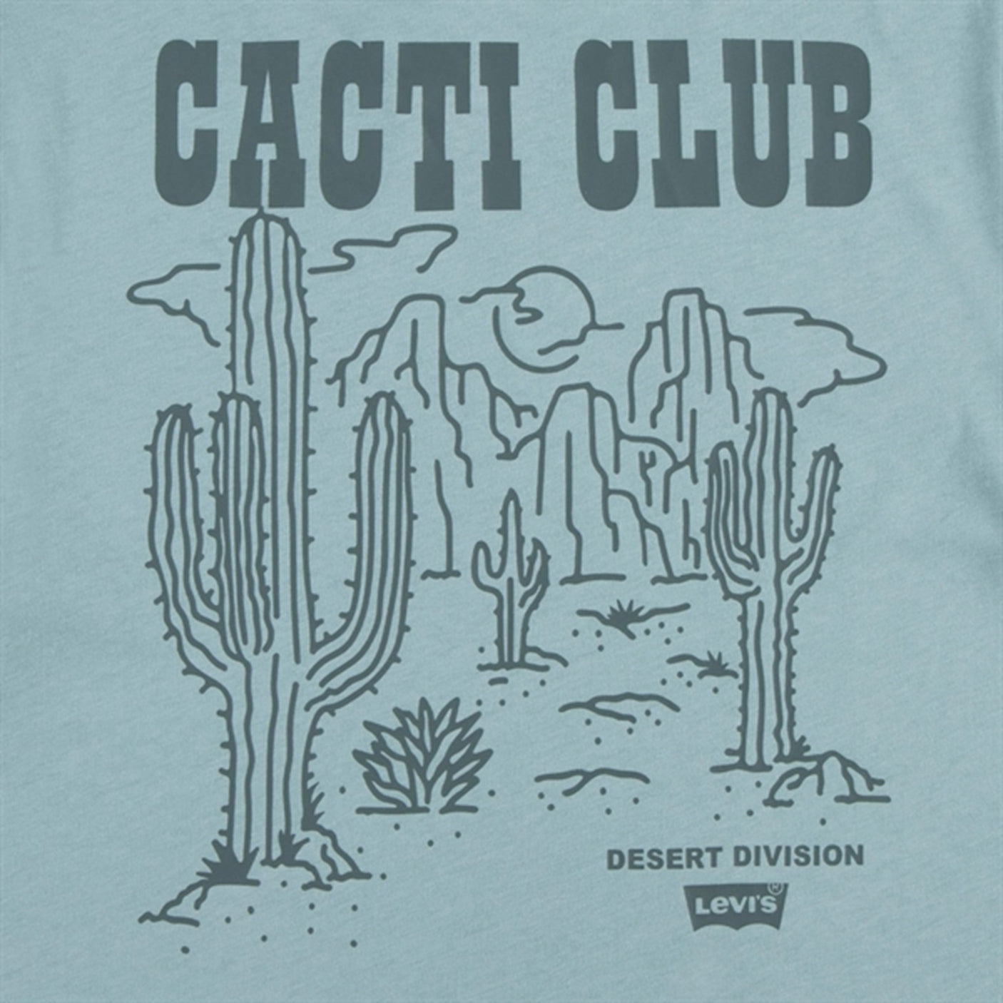 Levi's Cacti Club T-Shirt Levi's Blue Surf