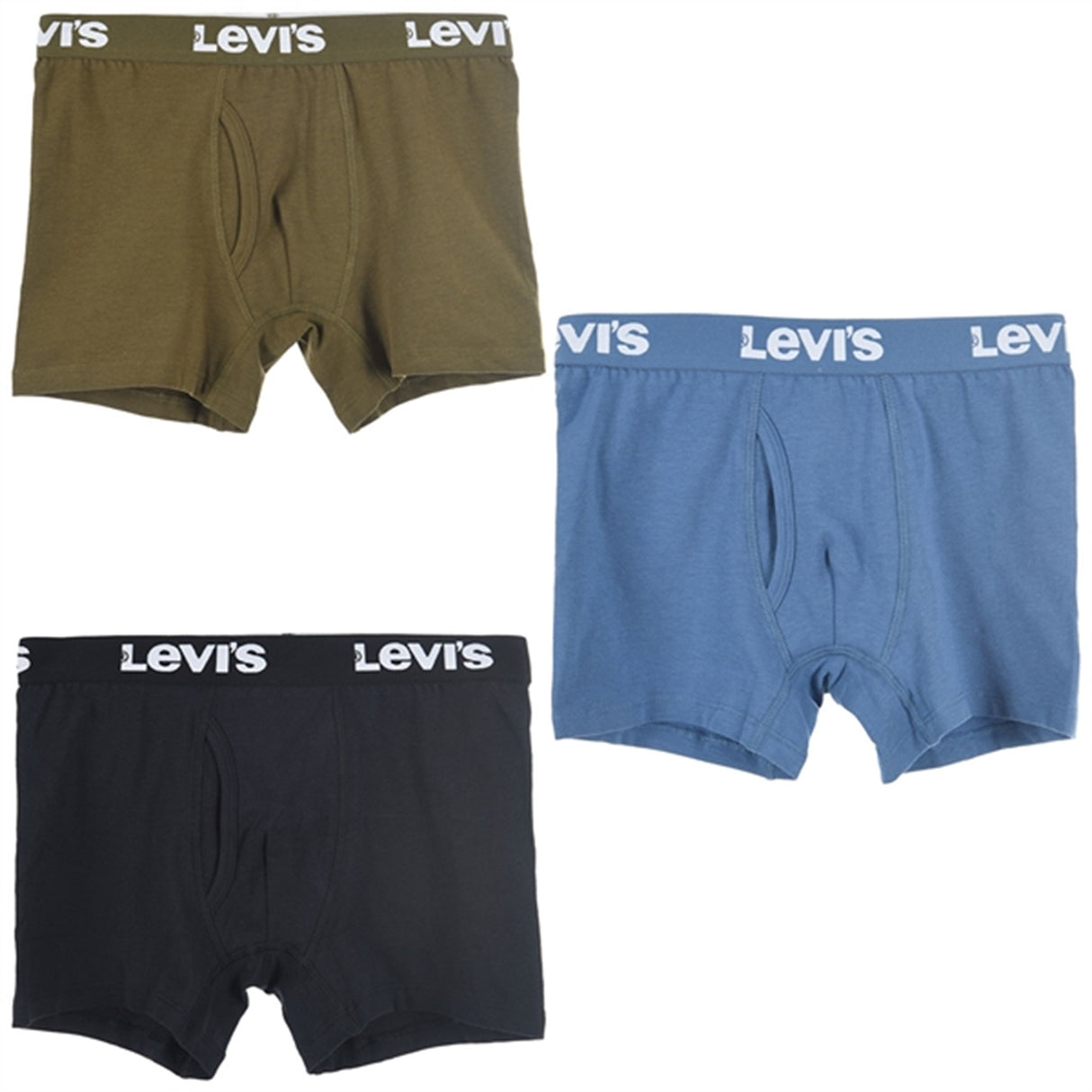 Levi's Boxer Shorts 3-Pack Black
