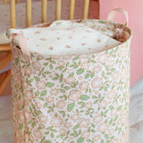 A Little Lovely Company Storage Basket Blossoms Pink