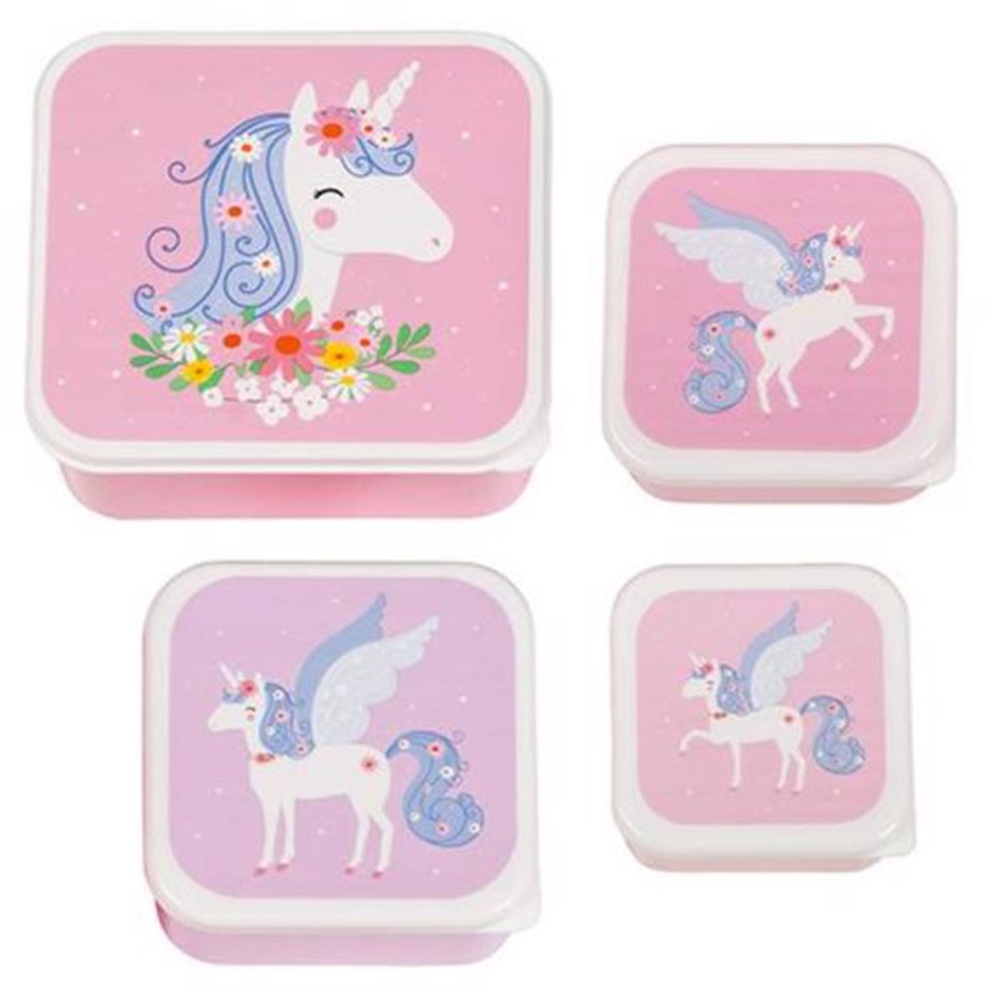 A Little Lovely Company Lunch- and Snackbox Unicorn