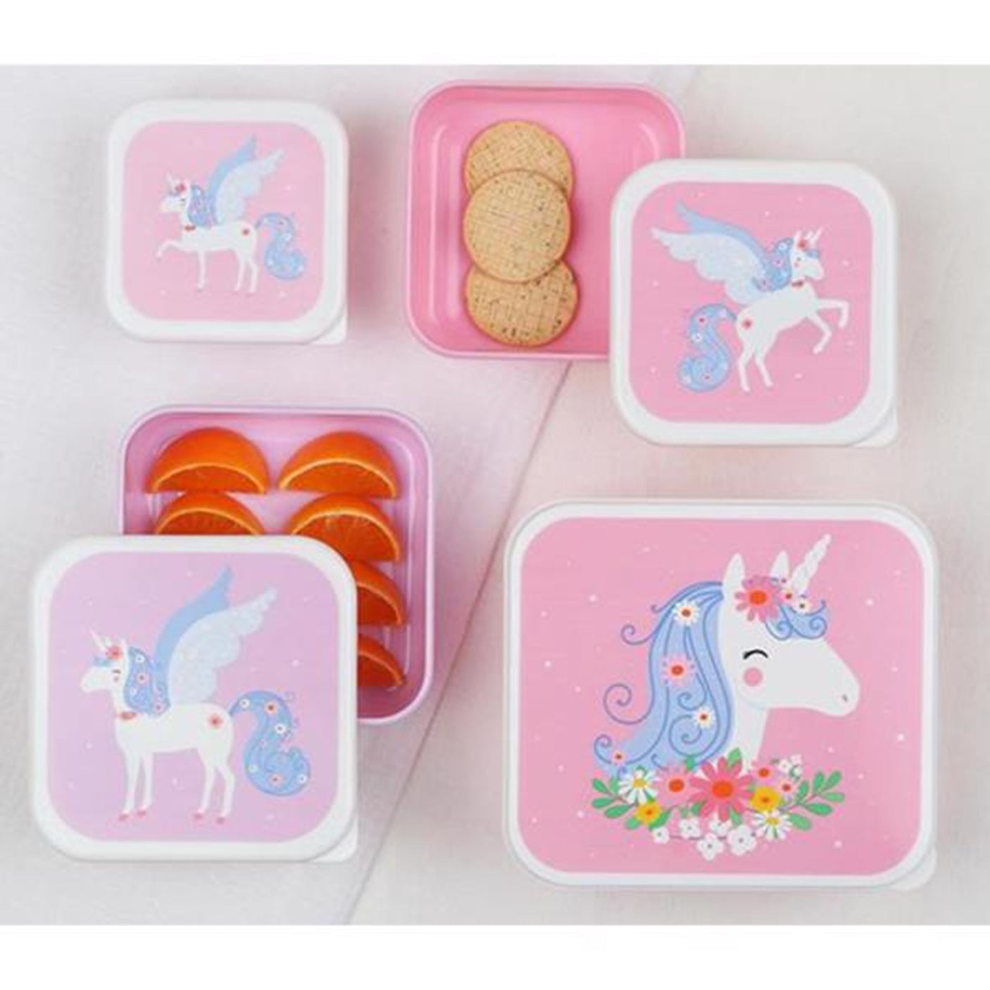 A Little Lovely Company Lunch- and Snackbox Unicorn