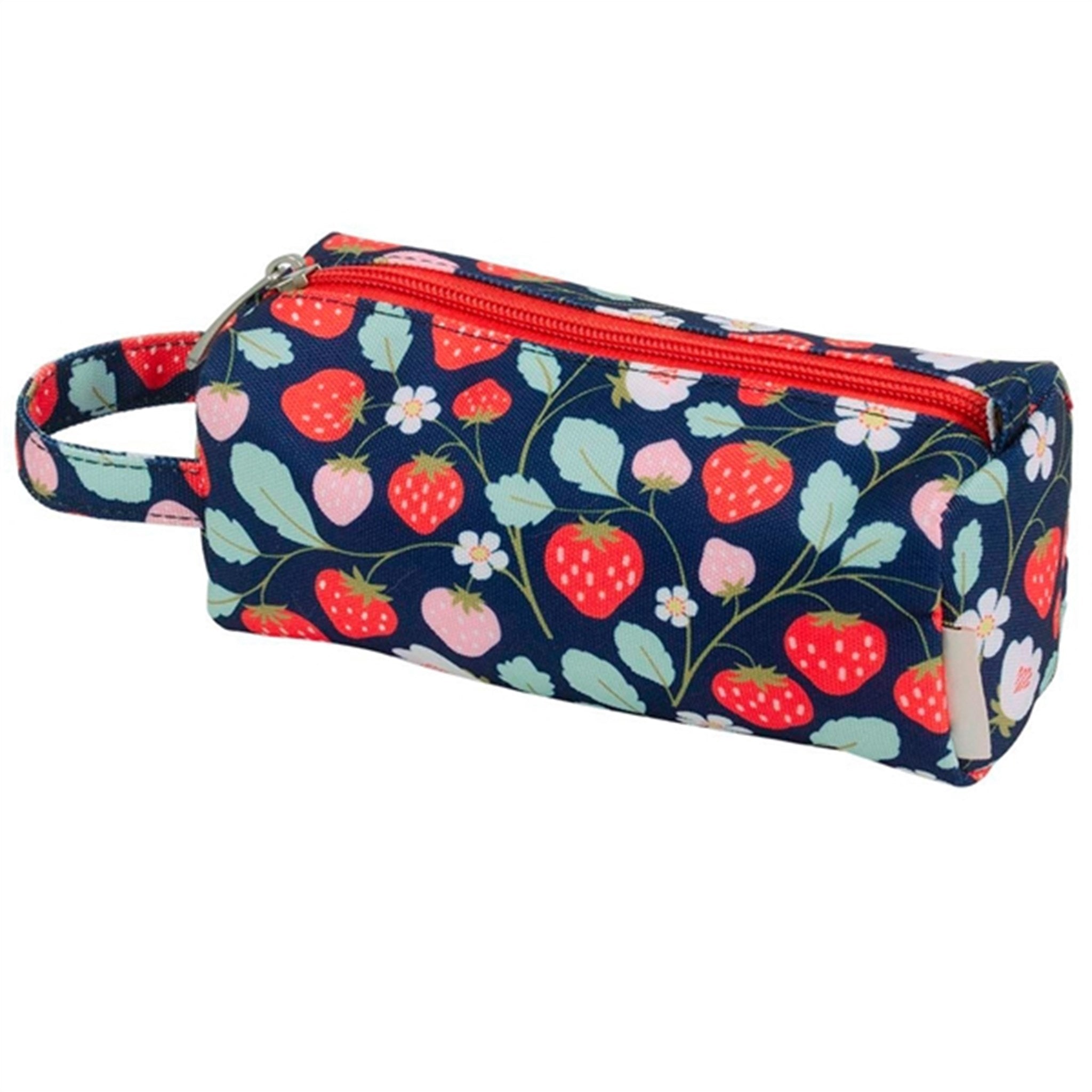 A Little Lovely Company Pencil Case Strawberries