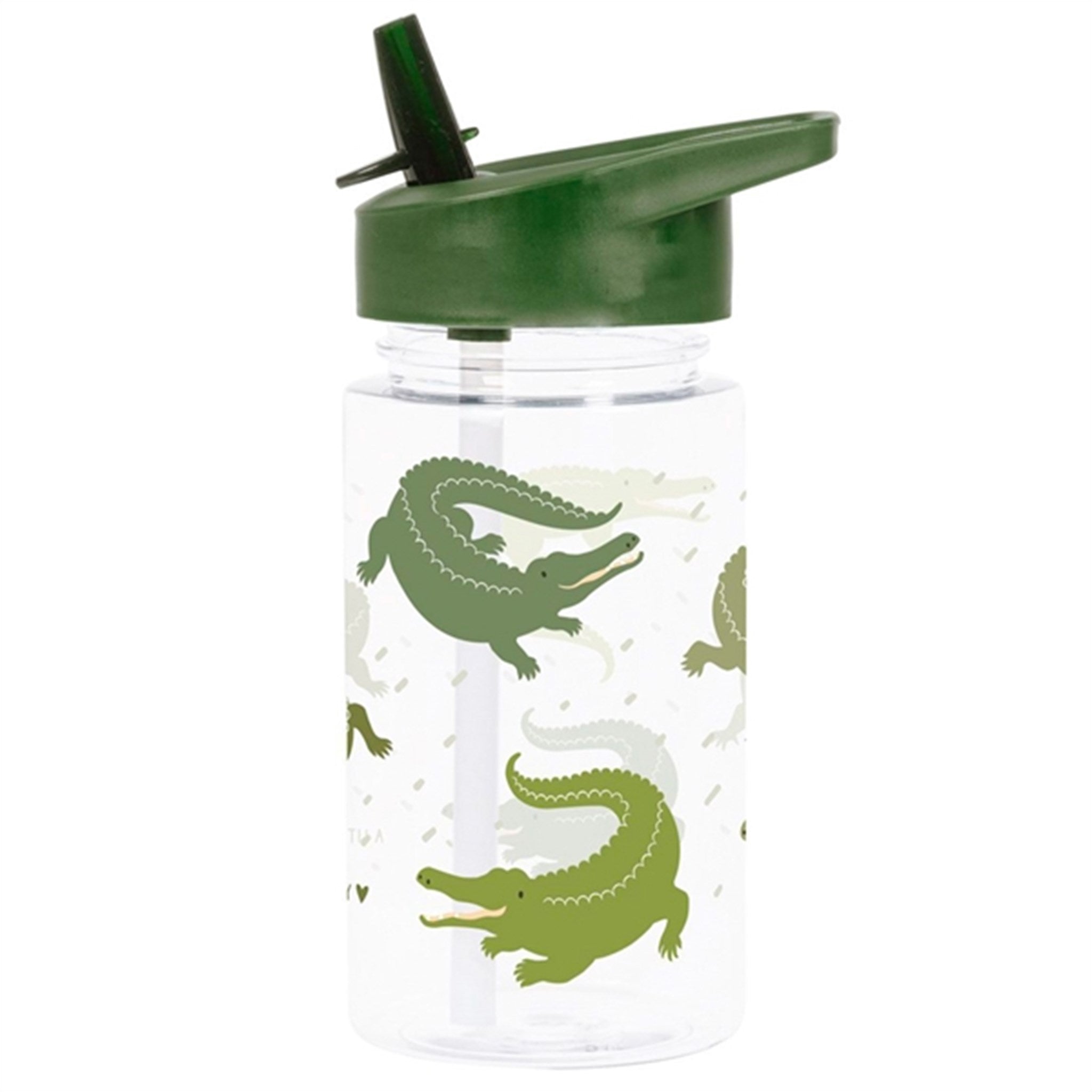 A Little Lovely Company Drink Bottle Crocodiles