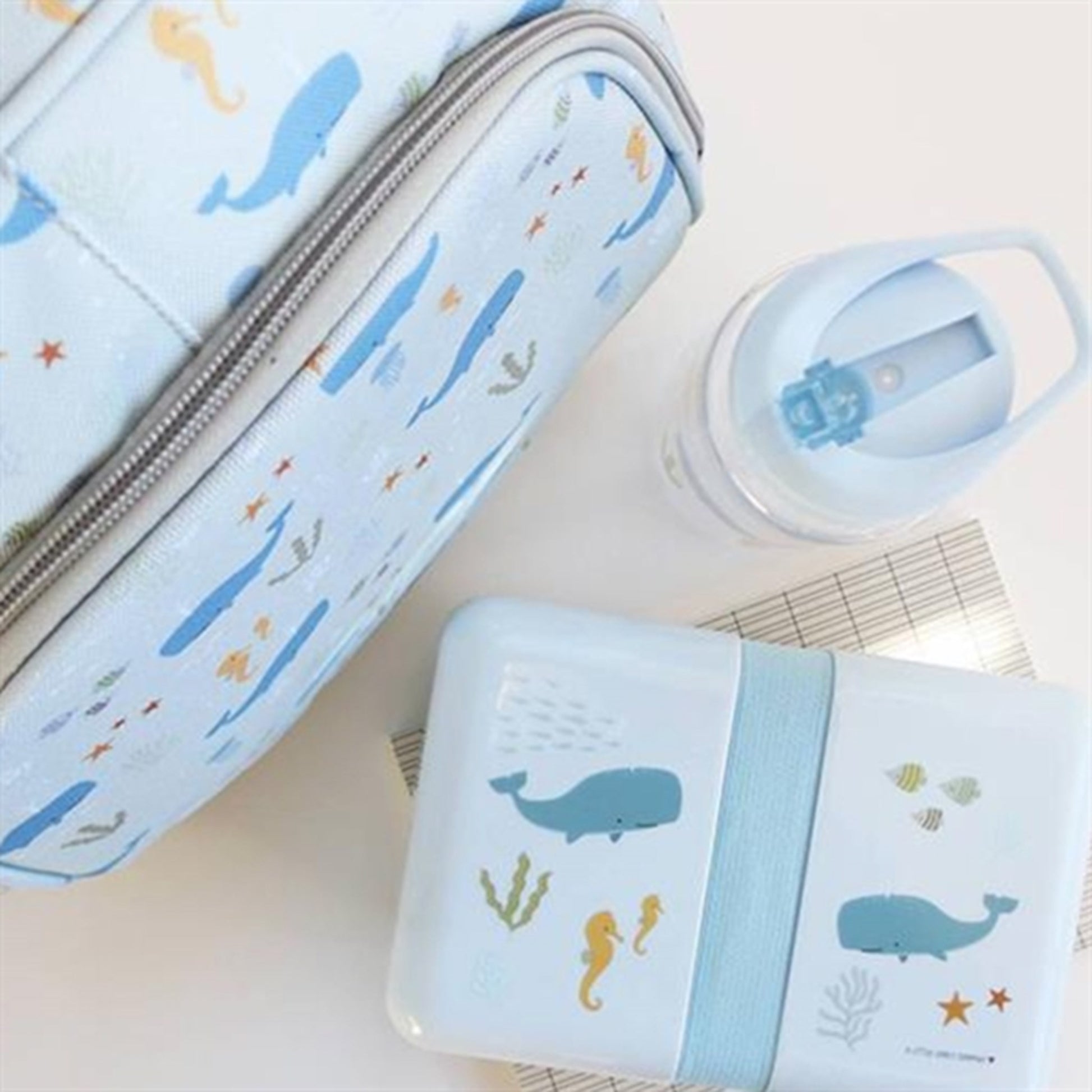 A Little Lovely Company Backpack Ocean