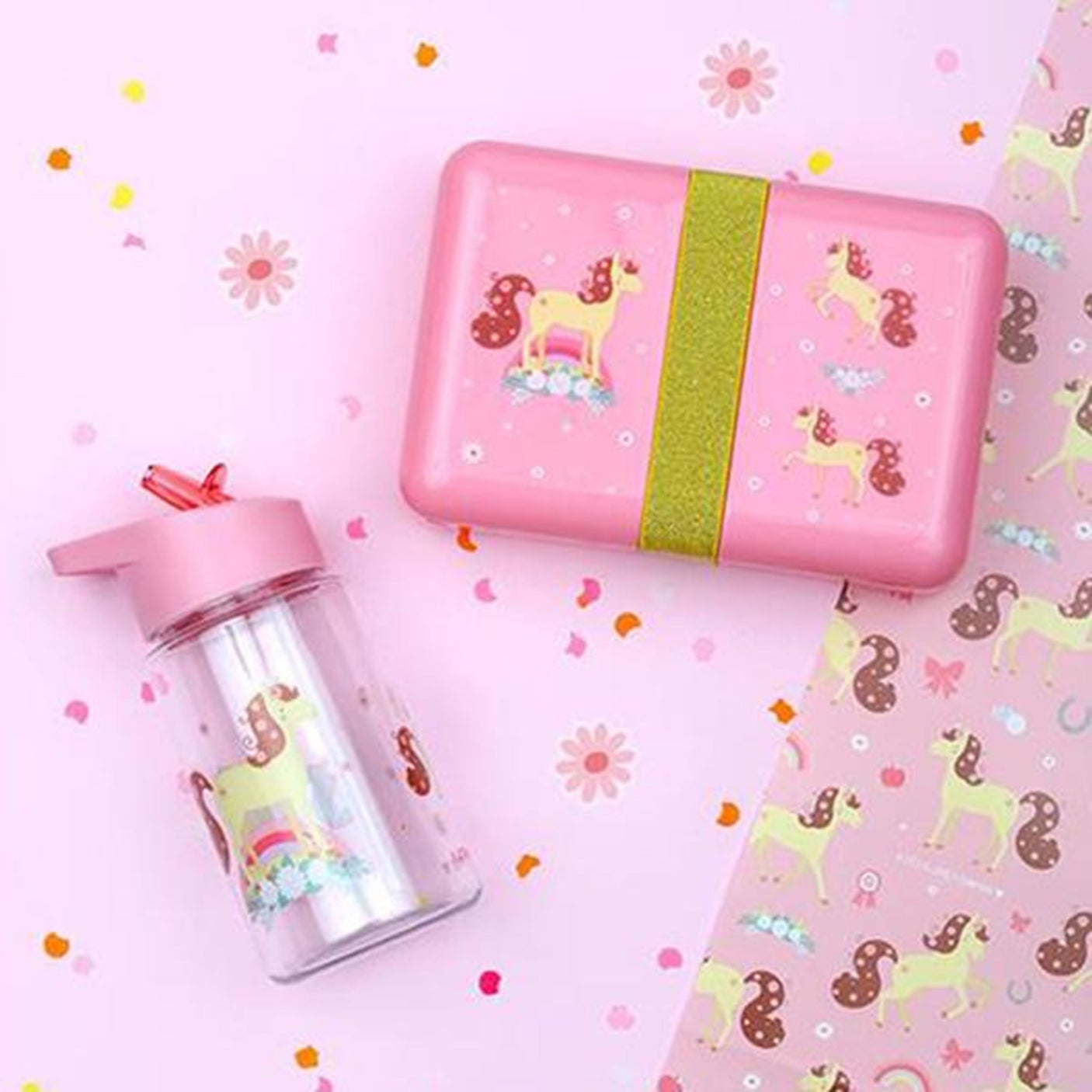 A Little Lovely Company Lunch Box Horse