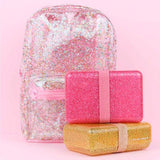 A Little Lovely Company Lunch Box Glitter Pink