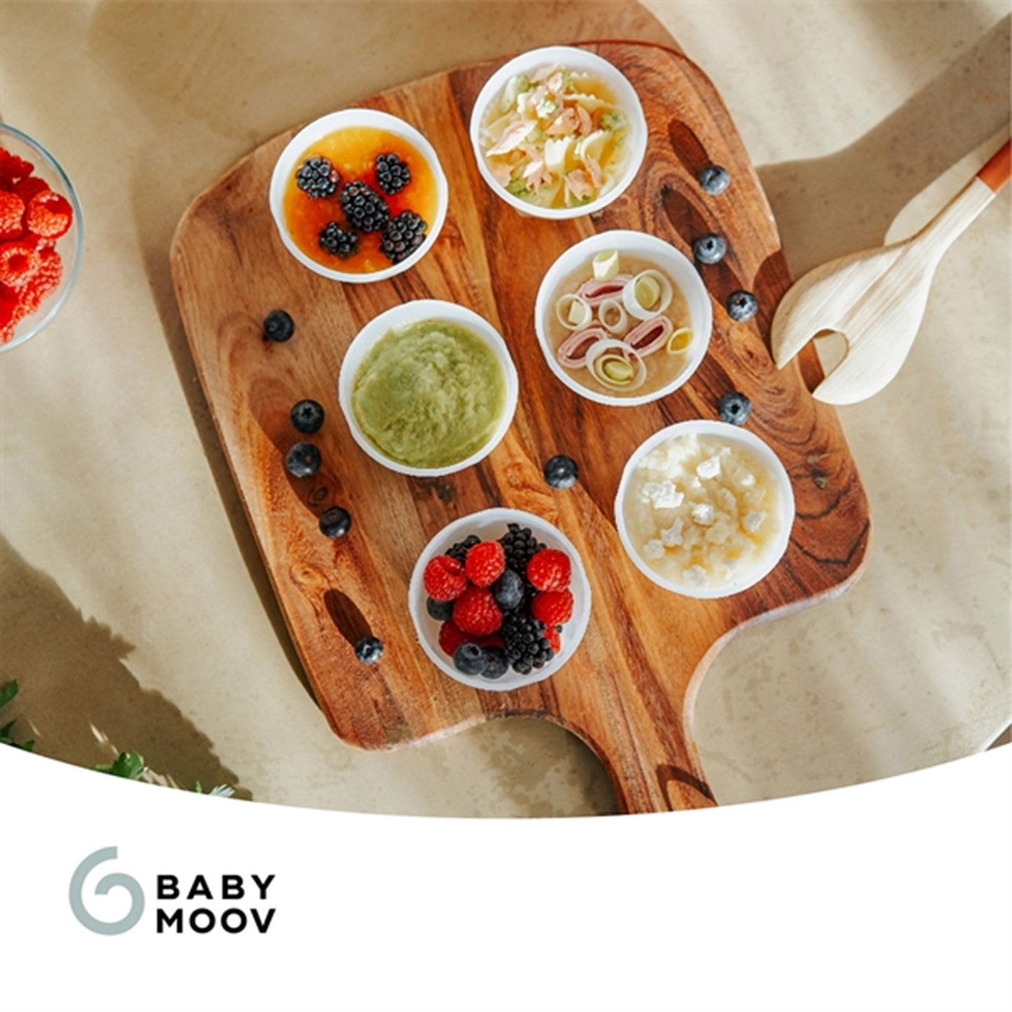 Babymoov ECO Food Containers - 8x 250ml + 8x 180ml