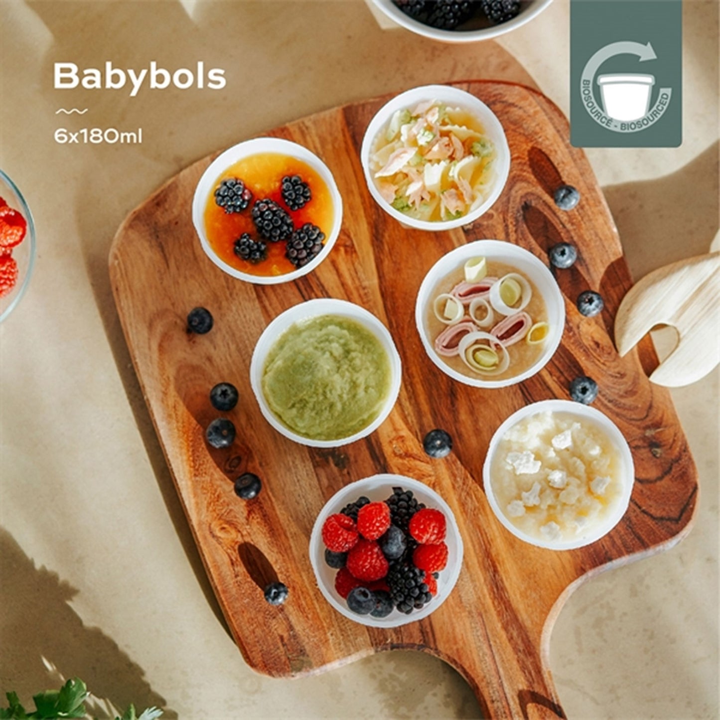 Babymoov ECO Food Container - 6x 180ml