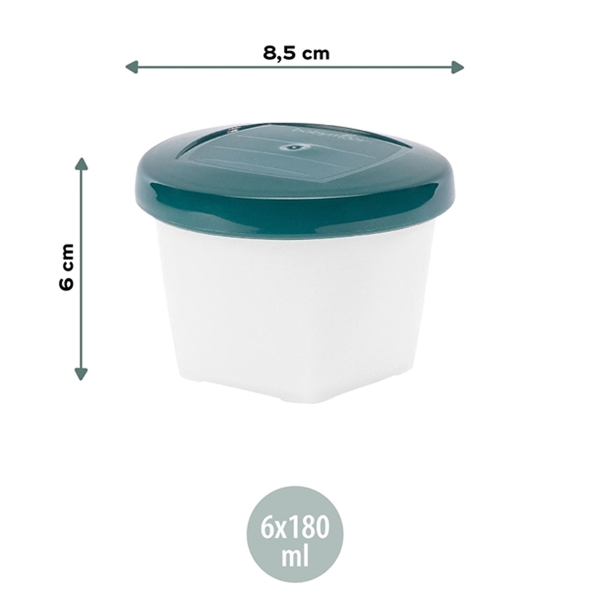 Babymoov ECO Food Container - 6x 180ml