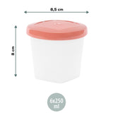 Babymoov ECO Food Container - 6x 250ml
