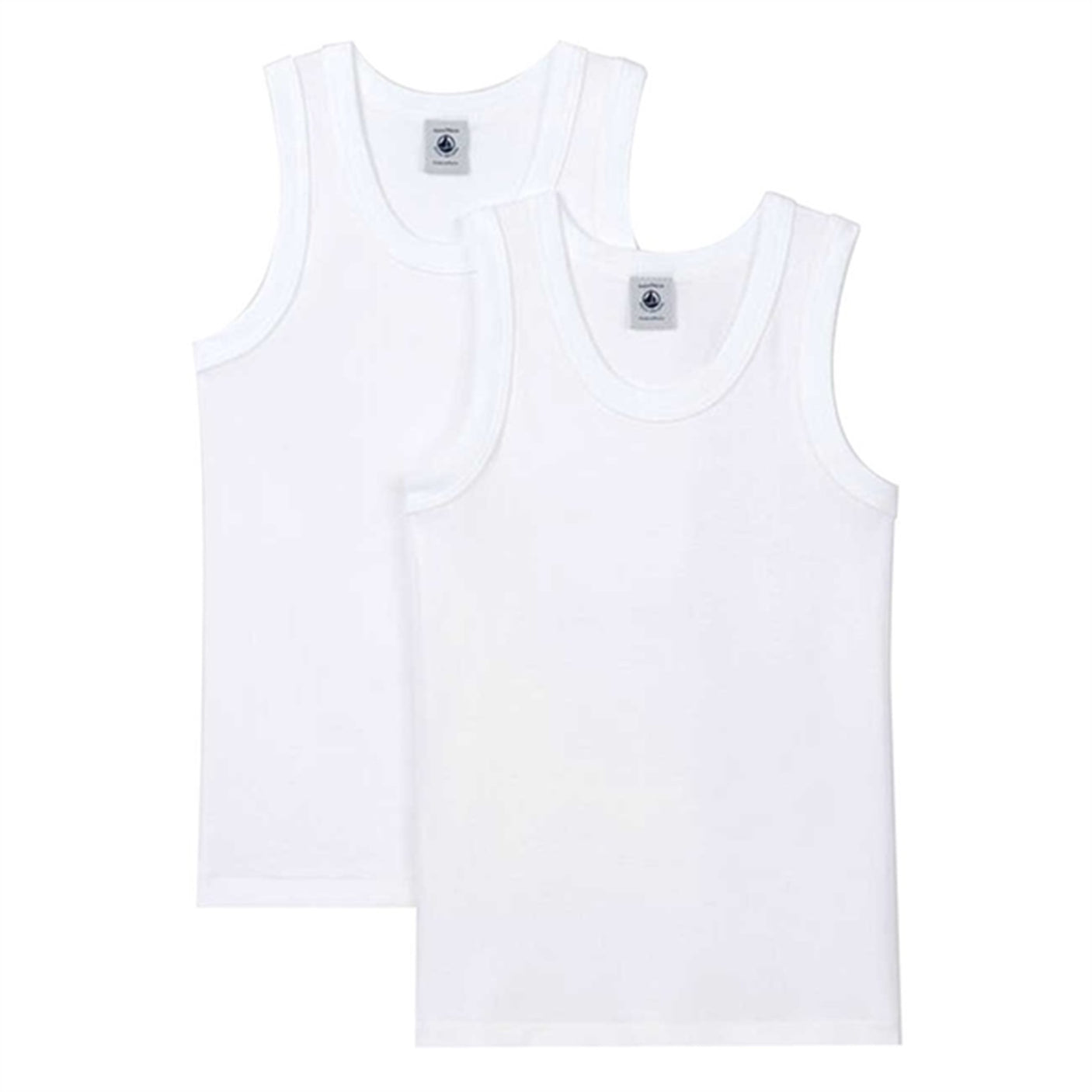 Petit Bateau Débardeurs Underwear 2-pack White