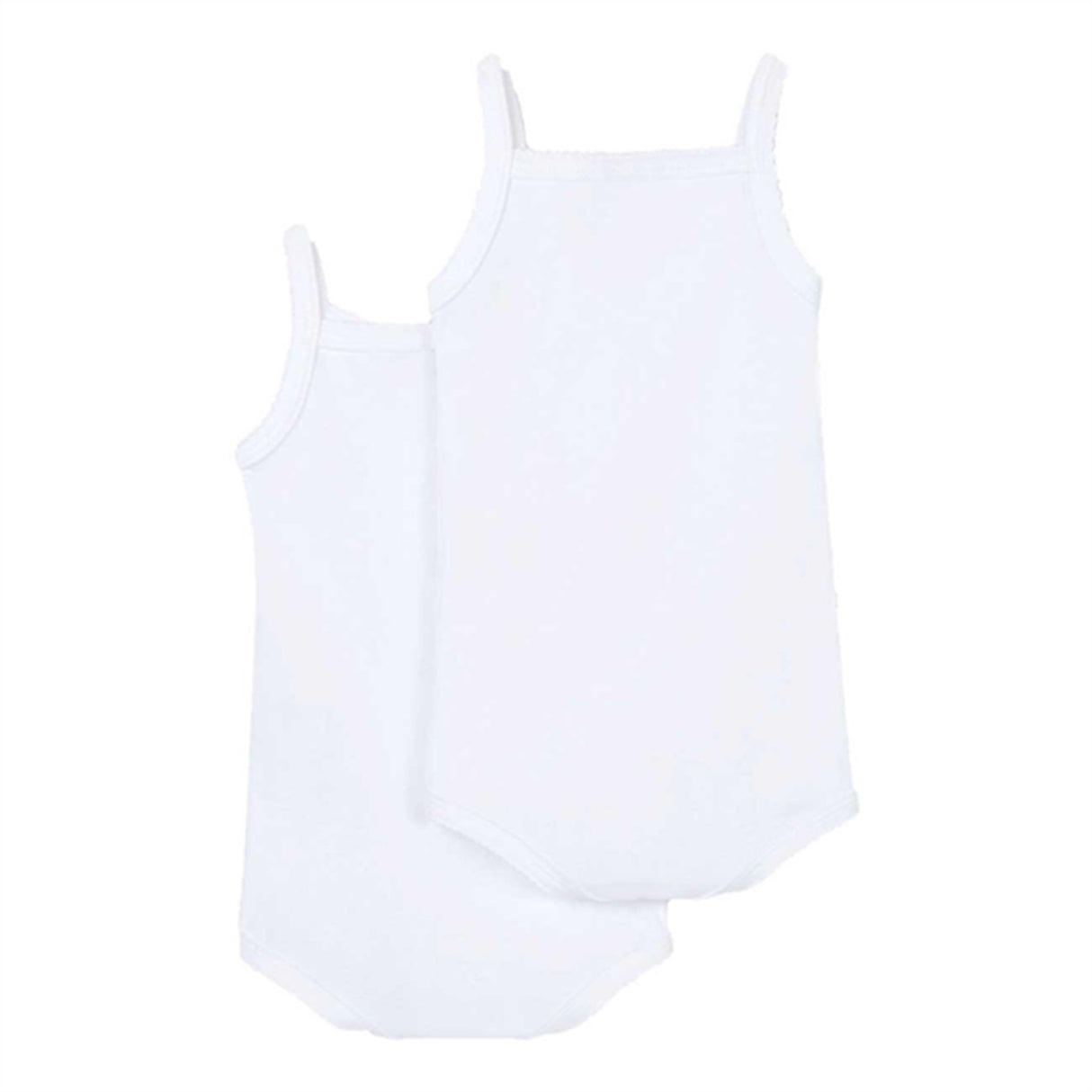 Petit Bateau Bodystocking 2-pack White