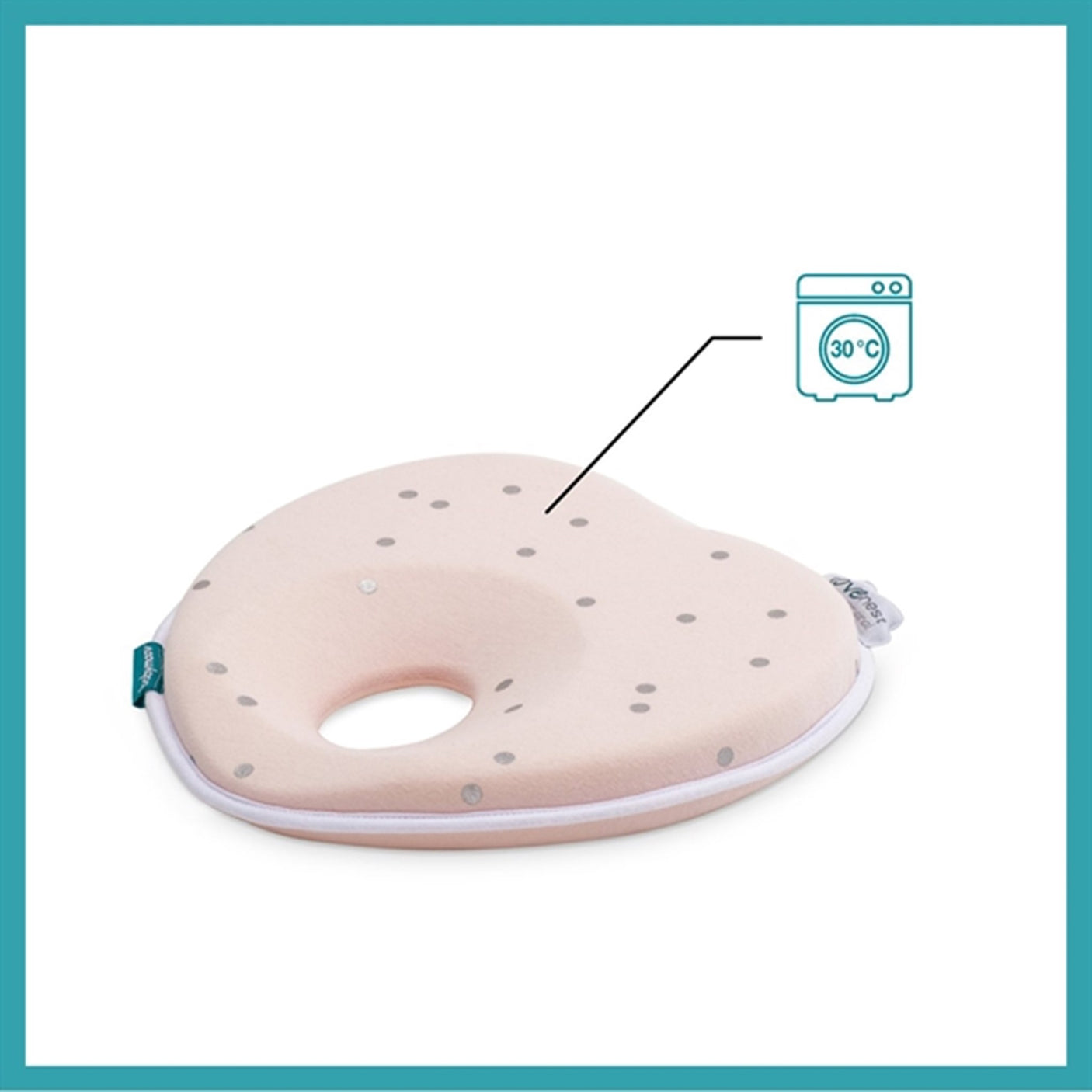 Babymoov Lovenest Baby Pillow Original Pink