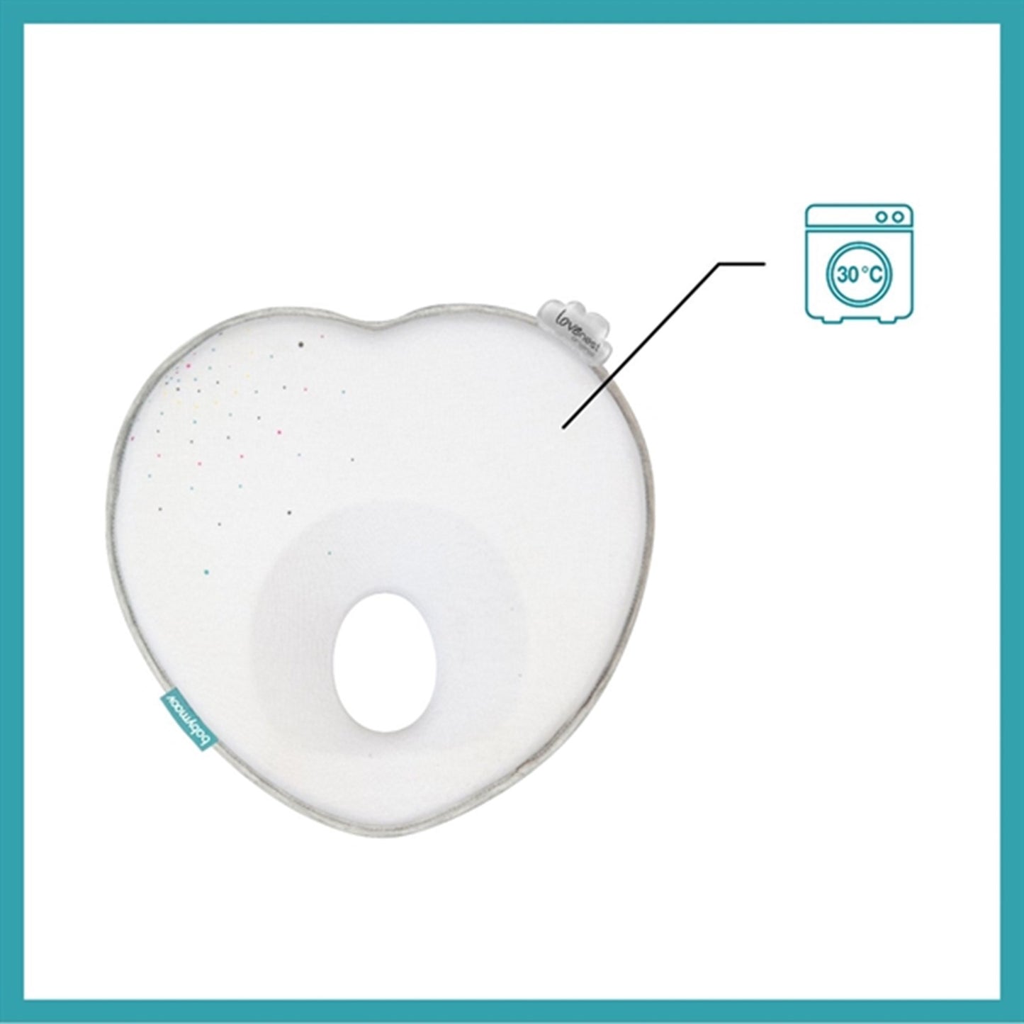 Babymoov Lovenest Baby Pillow Original White