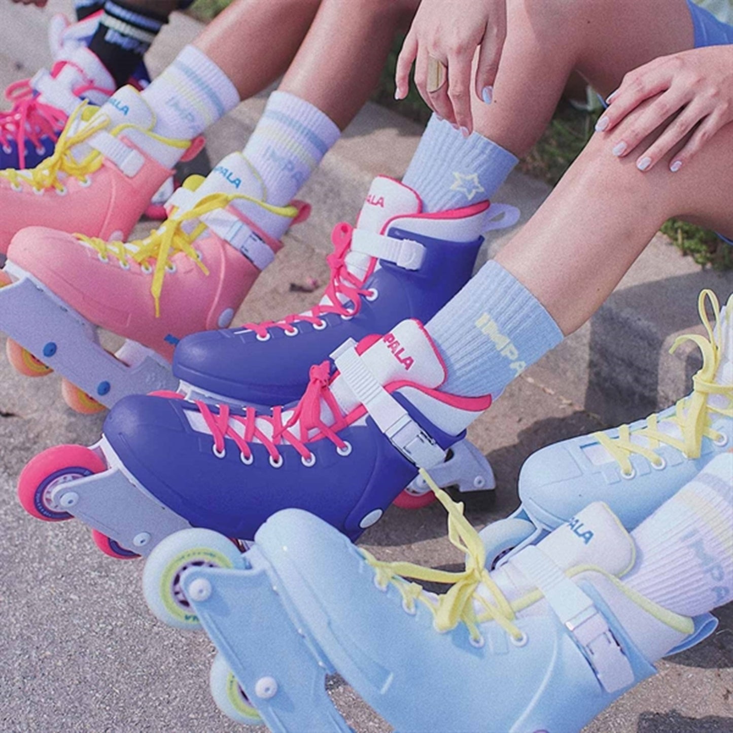 Impala Lightspeed Inline Skate Blue/Pink 7