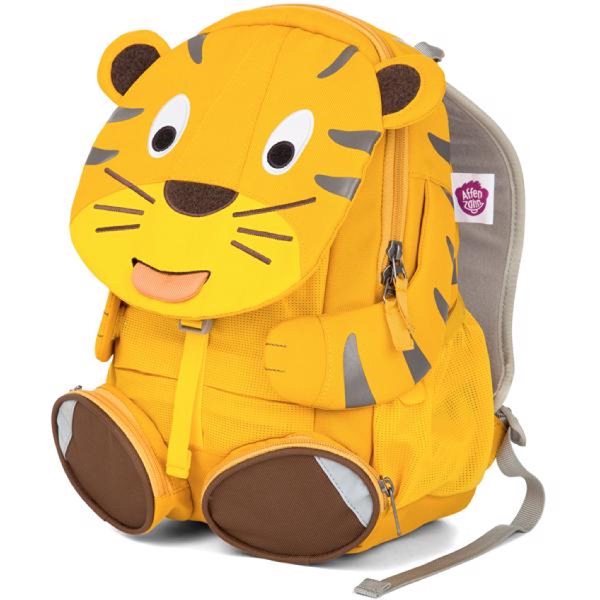 Affenzahn Kindergarten Backpack Large Yellow Theo Tiger 2