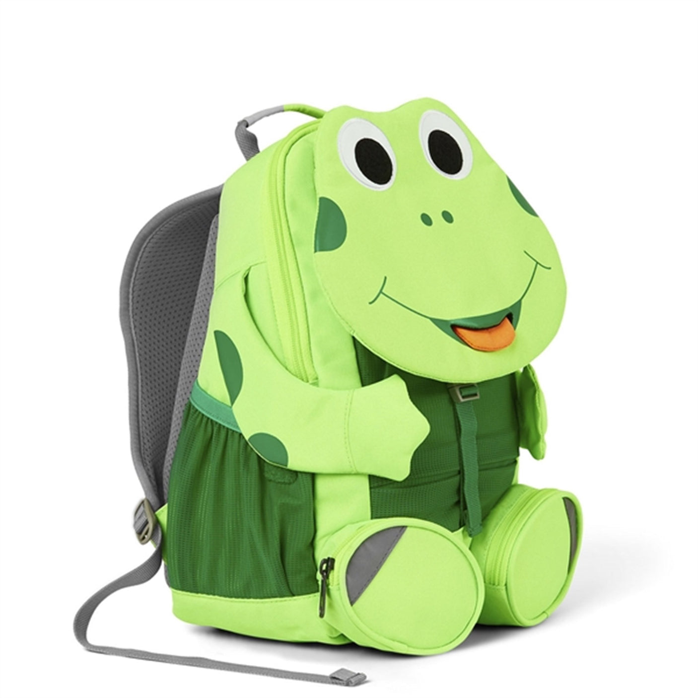 Affenzahn Kindergarten Backpack Large Neon Frog