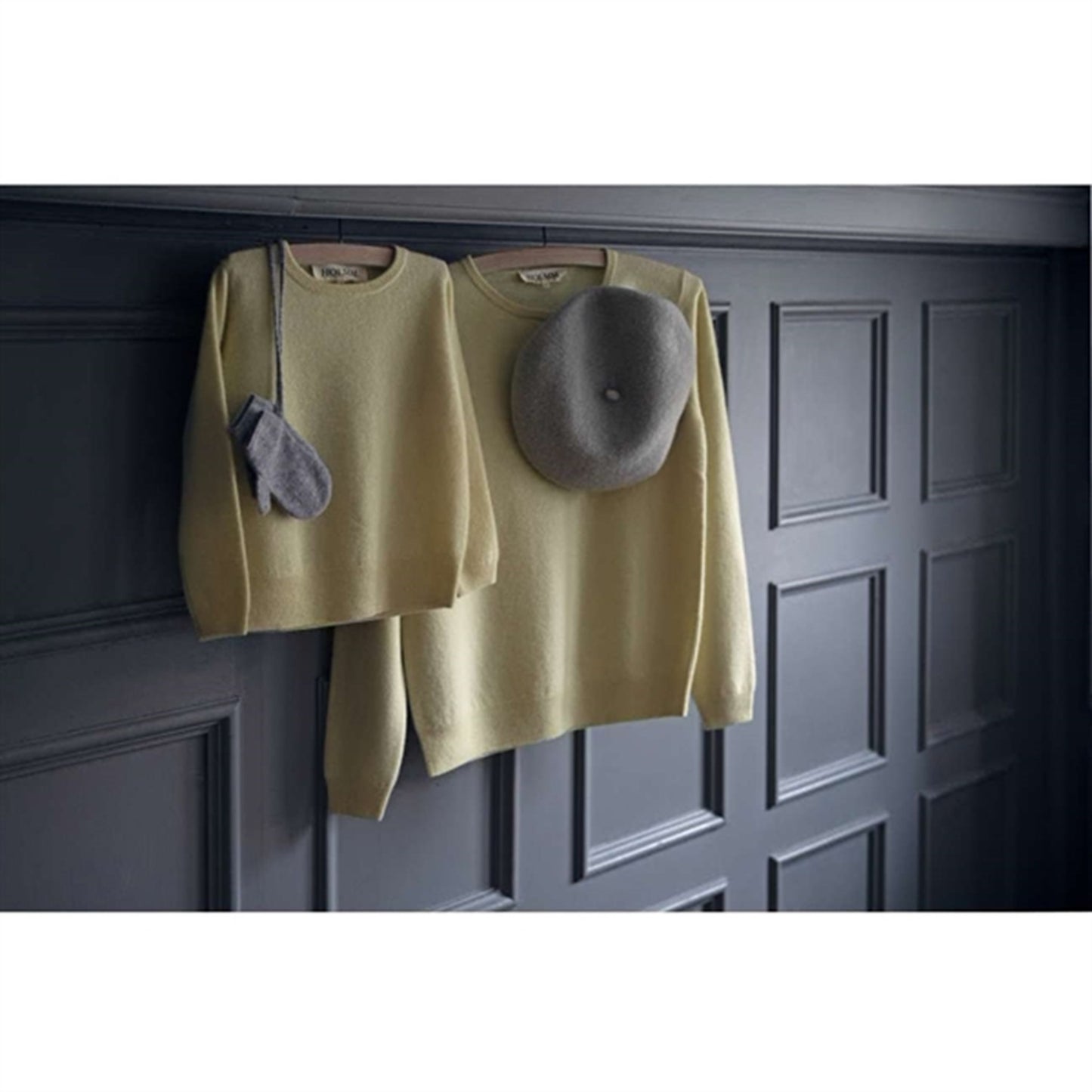 HOLMM Oxford Ajo Baby Cashmere Knit Gloves