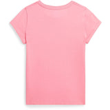 Polo Ralph Lauren Girl T-Shirt Florida Pink Oasis Yellow