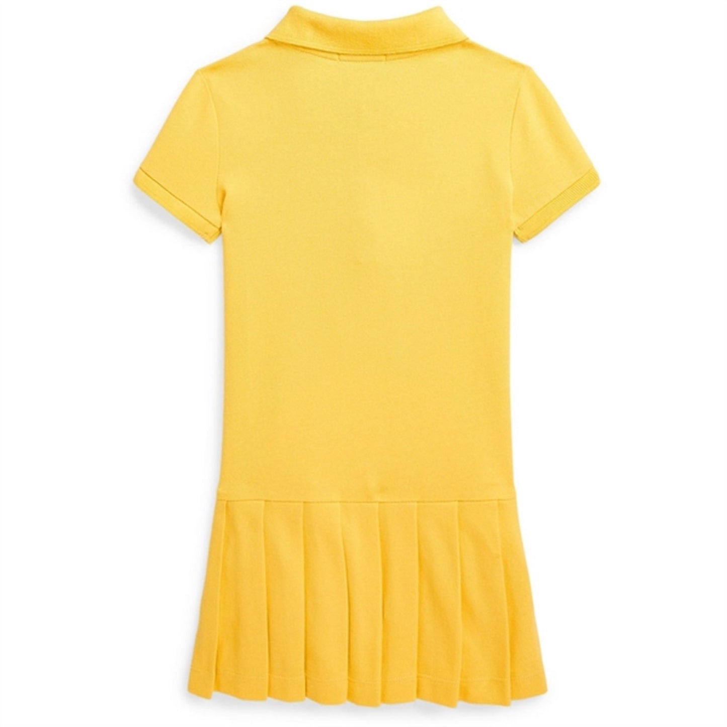Polo Ralph Lauren Girls Dress Chrome Yellow W/ Bright Pink
