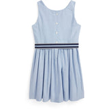Polo Ralph Lauren Girl Dress Blue Hyacinth