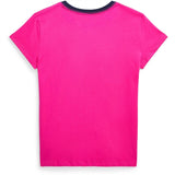 Polo Ralph Lauren Girls T-Shirt Bright Pink