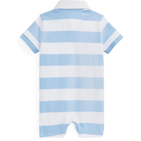 Ralph Lauren Baby Boy Jumpsuit Office Blue/White Multi