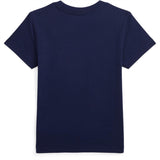 Polo Ralph Lauren Boy T-Shirt Paris Bear Newport Navy