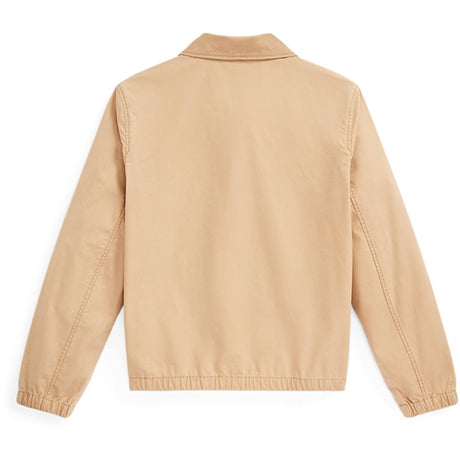 Polo Ralph Lauren Boy Windbreaker Jacket Cafe Tan