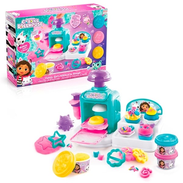 Gabby's Dollhouse - Cakey Cats Kitchen in Dough