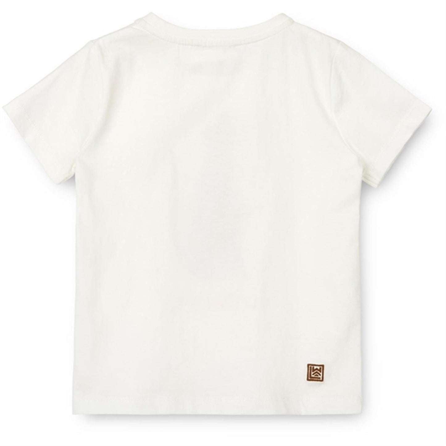Liewood Leopard/Crisp White Apia Baby Placement T-shirt