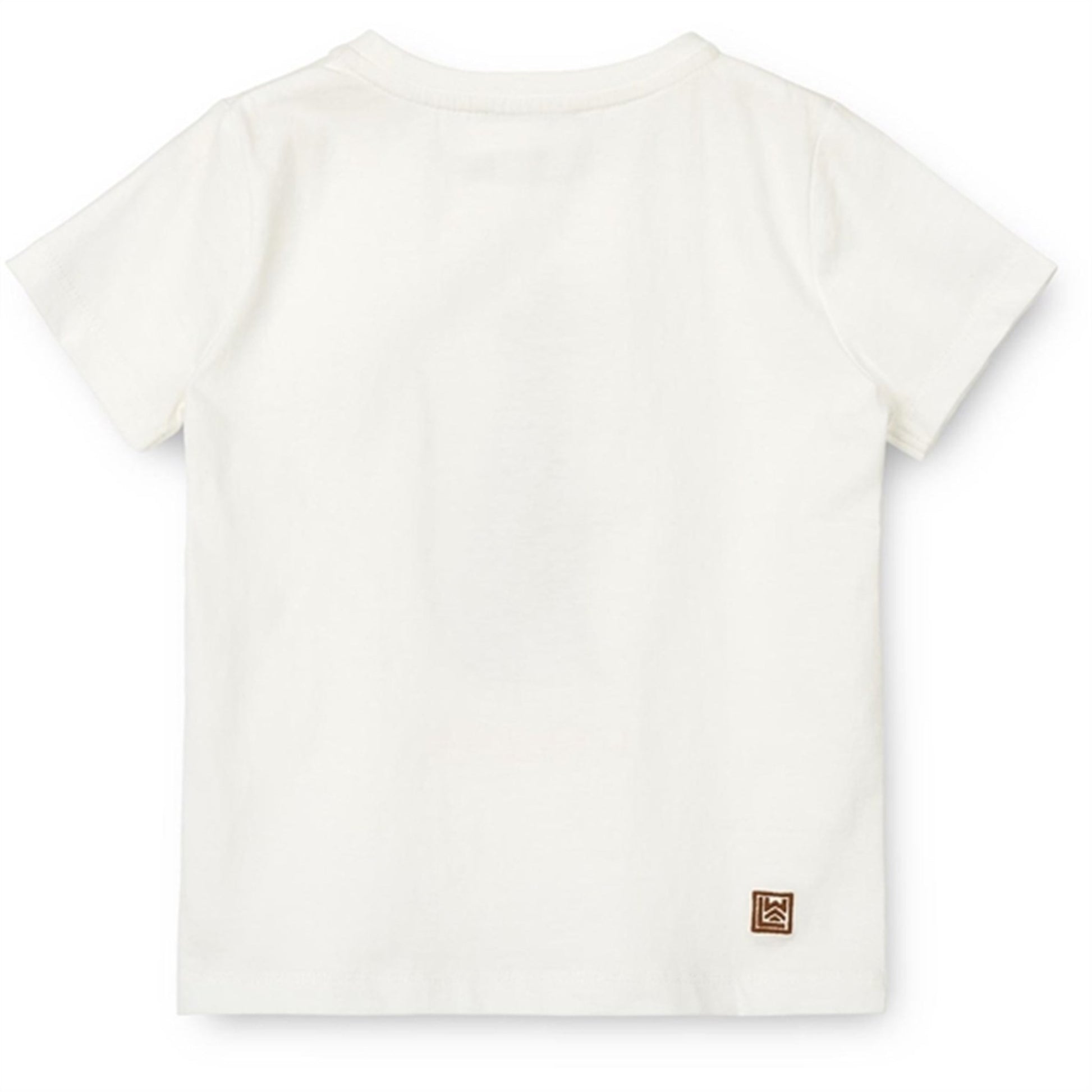 Liewood Leopard/Crisp White Apia Baby Placement T-shirt