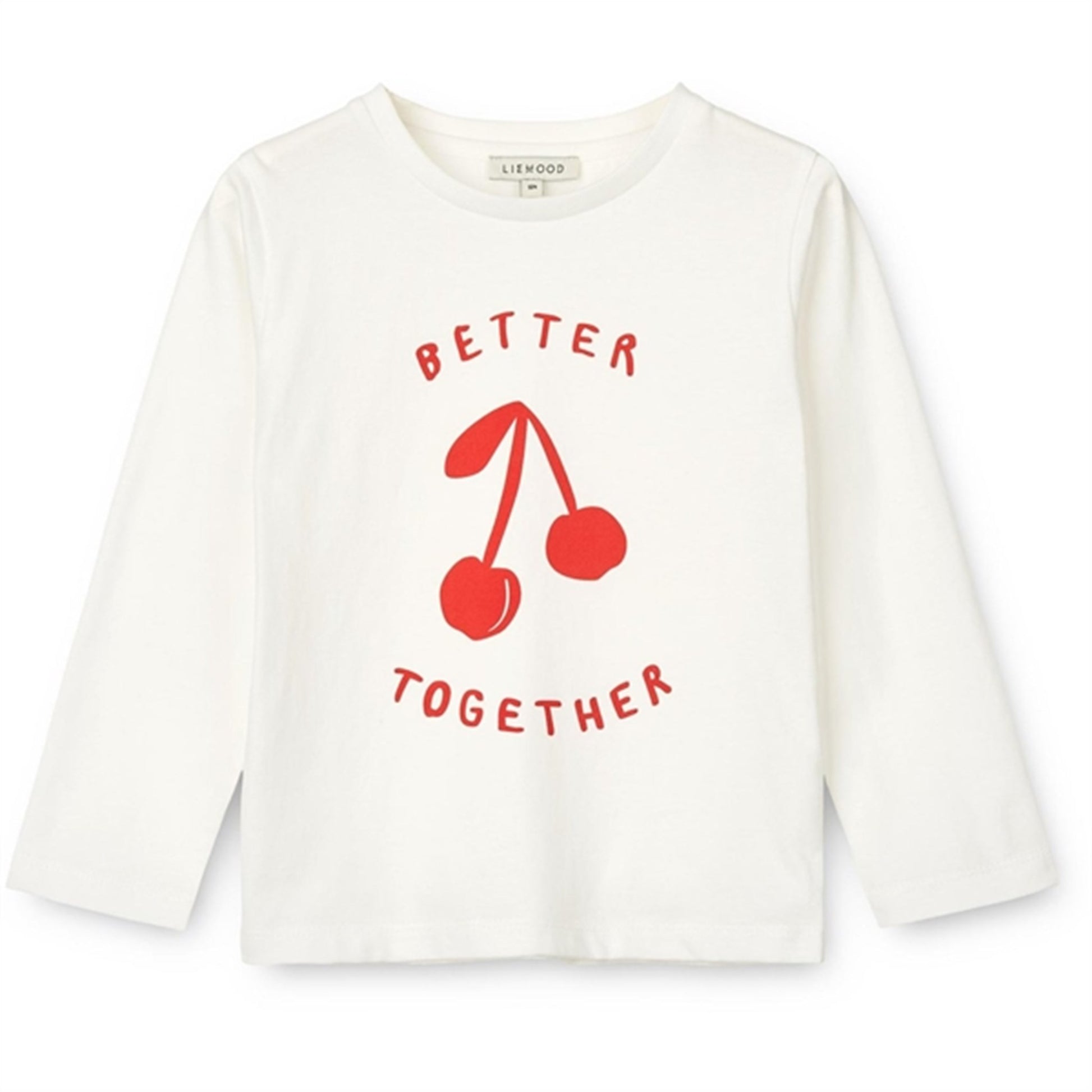 Liewood Cherries/Crisp White Apia Placement Blouse