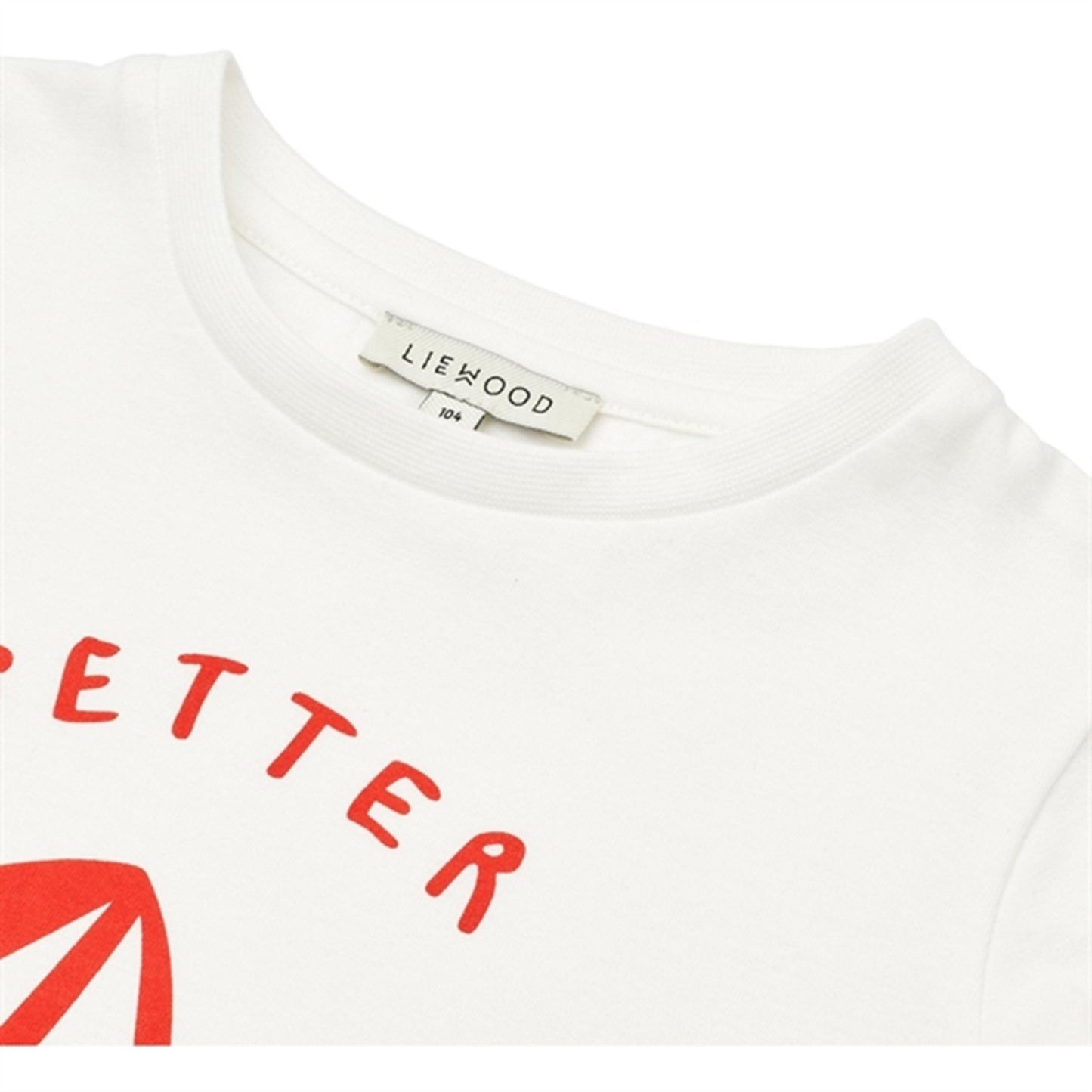 Liewood Cherries/Crisp White Apia Placement Blouse