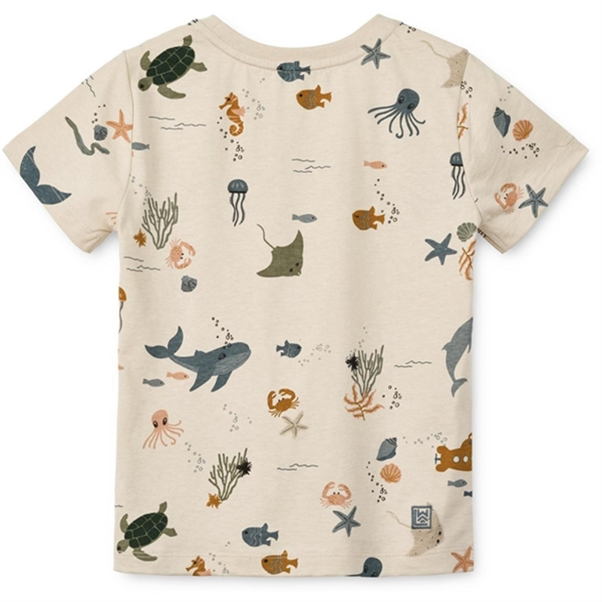 Liewood Sea Creature/Sandy Apia Printed T-shirt