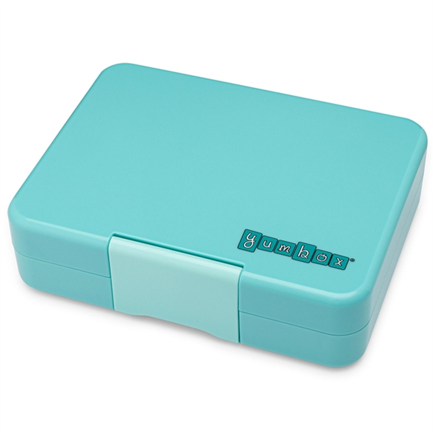 Yumbox Mini Snack 3 Rum Madkasse Misty Aqua Rainbow